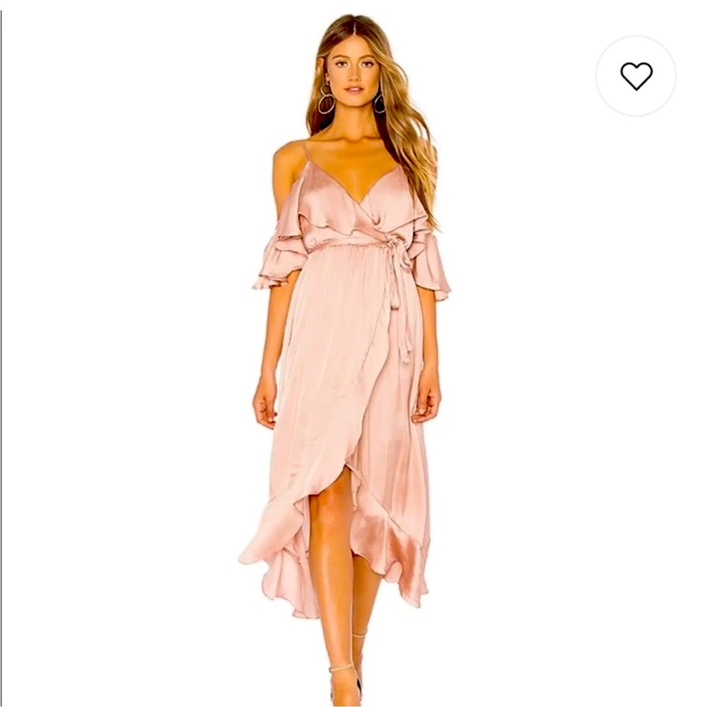 Bardot Bea wrap dress.